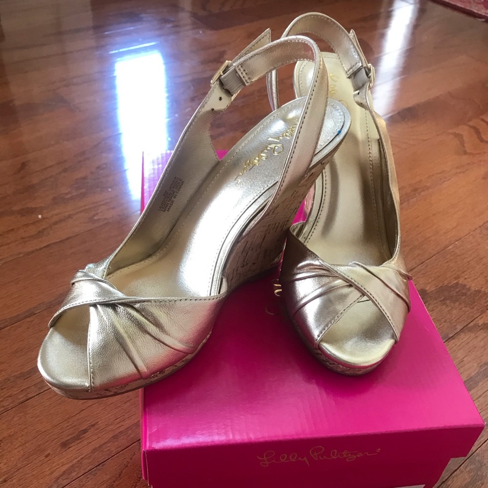 NWT Lilly Pulitzer “Christine Wedge”